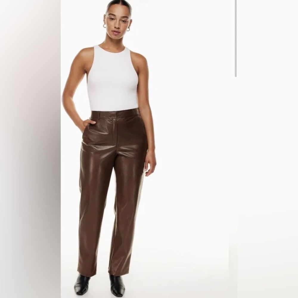 Babaton Command Leather Pant - image 1